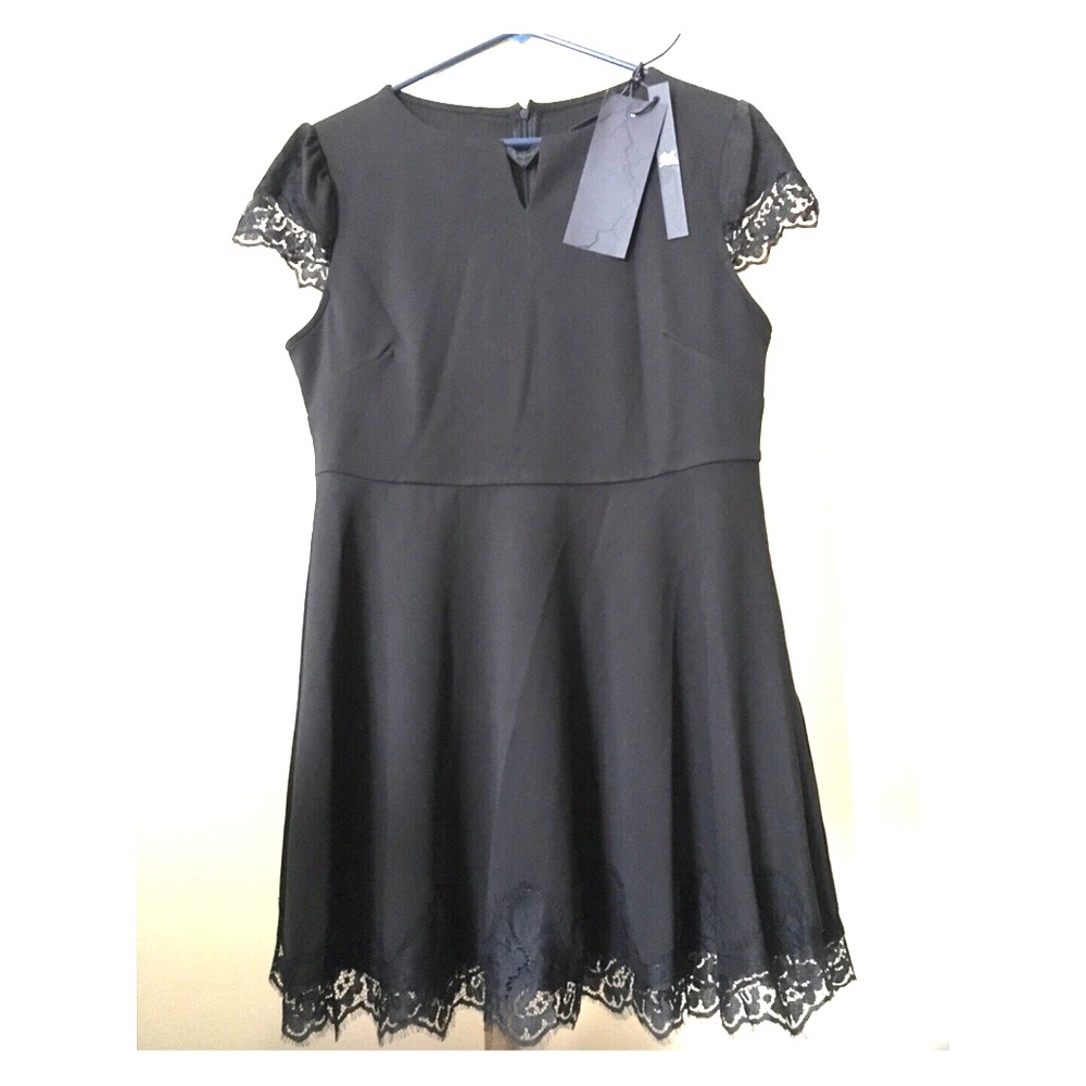 NWT Punk Rave Black Skater Dress